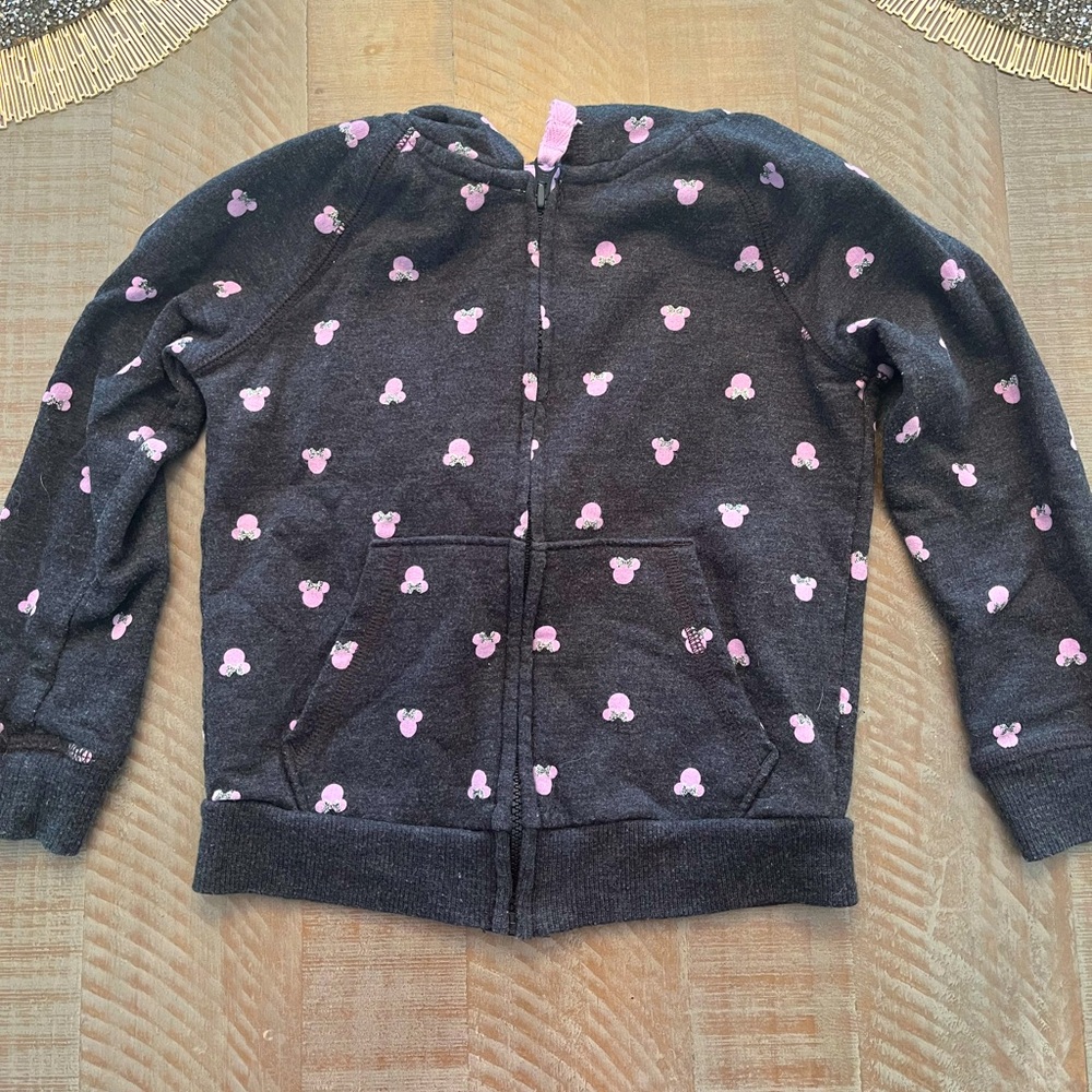 Disney Minnie Mouse Toddler Zip Jacket 2T